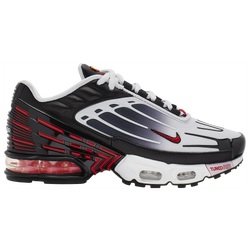 Boys' Grade School - Nike Air Max Plus III - Black/University Red/White