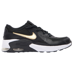 Boys' Preschool - Nike Air Max Excee - Black/Metallic Gold Star/White