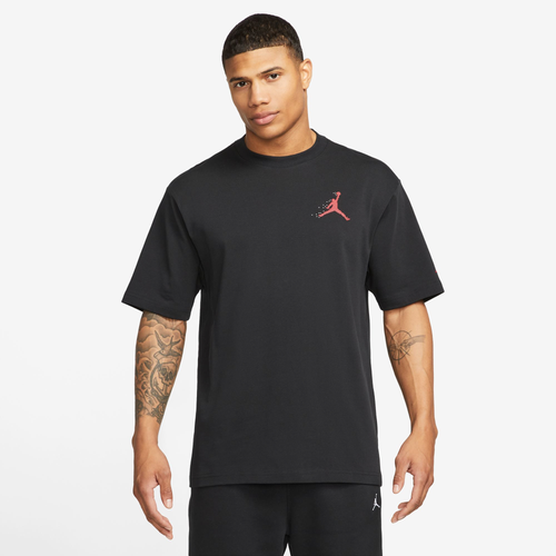 

Jordan Mens Jordan Flight Essential Holiday Crew - Mens Black/Black Size XS