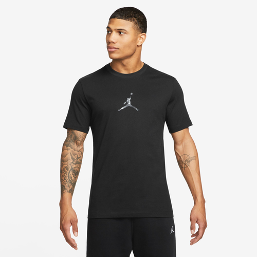 Jordan Mens  Graphic Ss Crew 2 In Black