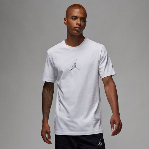 

Jordan Mens Jordan Graphic Short Sleeve Crew 2 - Mens White/Game Royal Size XXL