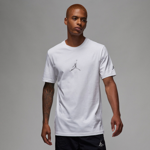 Jordan Mens  Graphic Short Sleeve Crew 2 In White/game Royal