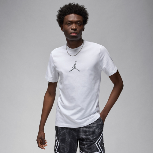 

Jordan Mens Jordan Graphic SS Crew 2 - Mens White/Team Red Size S