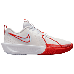 Boys' Grade School - Nike G.T. Cut 3 - Grey/Summit White/Picante Red