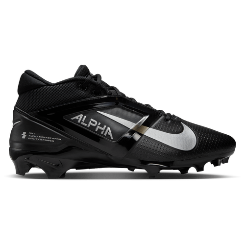 MENS - Nike Alpha Menace 4 Pro - Black/Mtlc Silver