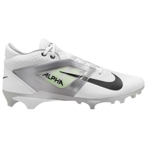 

Nike Mens Nike Alpha Menace 4 Pro - Mens Football Shoes Black/White/Grey Size 11.0