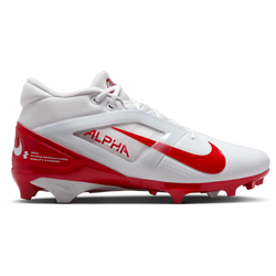 Men's - Nike Alpha Menace 4 Pro - White/Univ Red/Univ Red