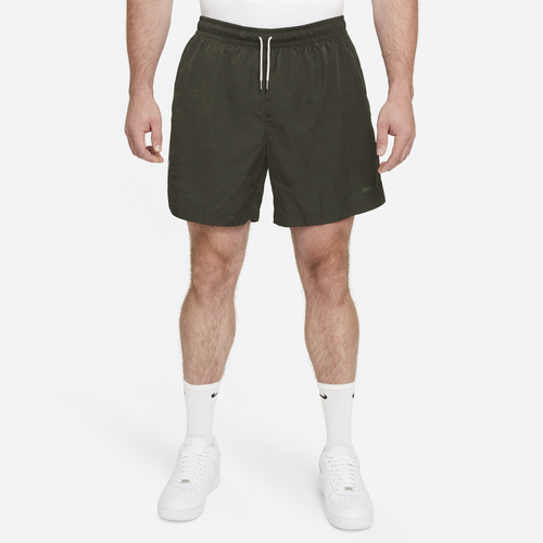 

Nike Mens Nike Woven Ultralight Track Shorts - Mens Olive/White Size XXL