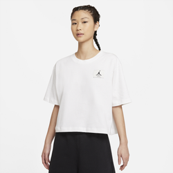 Women's - Jordan Essential Boxy T-Shirt - White/Black