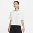 Jordan Essential Boxy T-Shirt - Women's White/Black