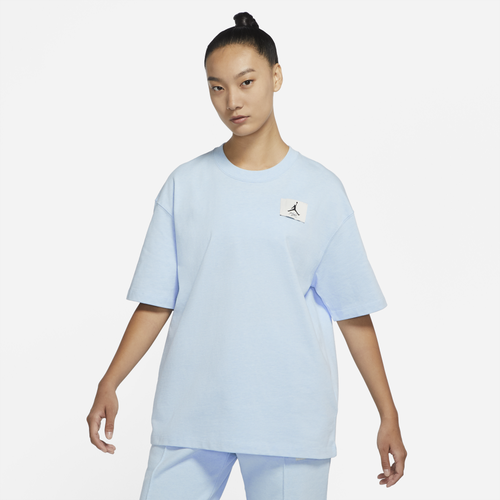 

Jordan Womens Jordan Essential T-Shirt - Womens Blue Size XS