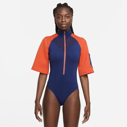 Women's - Jordan Next Utility Top - Blue Void/Orange/Blue Lagoon