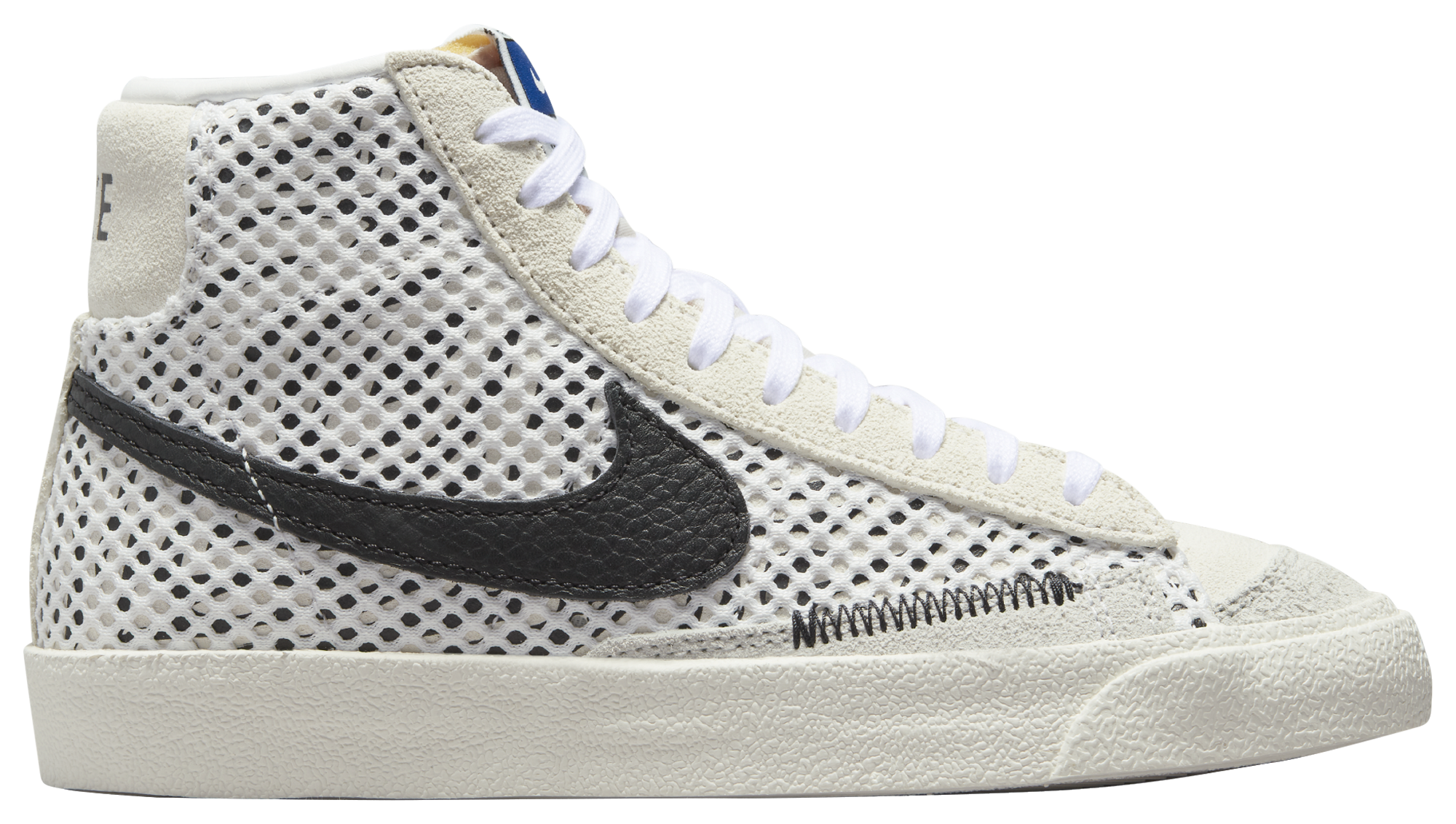 nike blazer white on feet