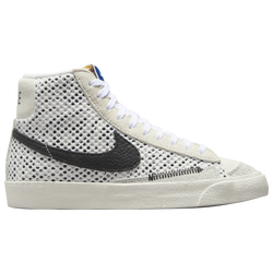 Boys' Grade School - Nike Blazer Mid '77 - White/Black/Sail