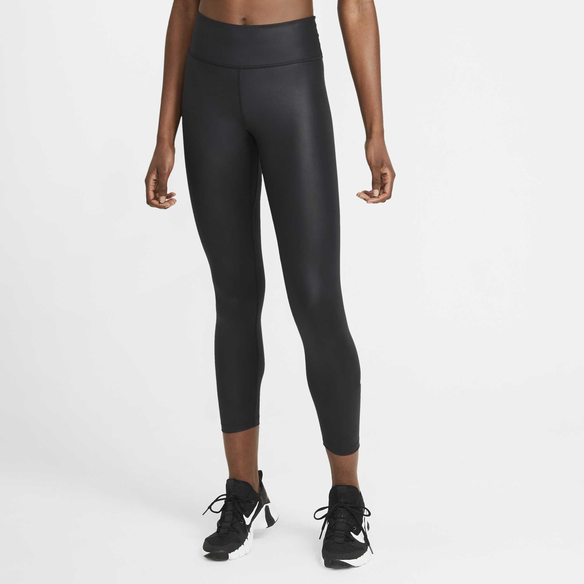 Nike One 7/8 Faux Leather Legging - Women's