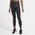 Nike One 7/8 Faux Leather Legging - Women's Black/Black