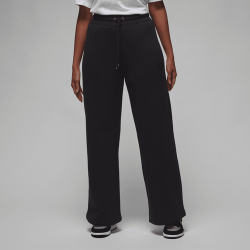 

Jordan Womens Jordan Flight Fleece Pants - Womens Black/Black Size S