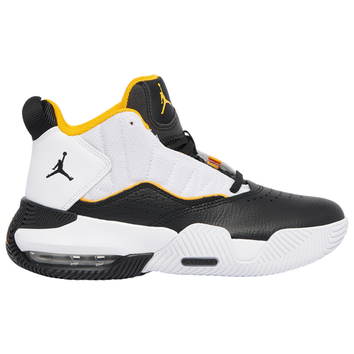 

Jordan Boys Jordan Stay Loyal - Boys' Grade School Basketball Shoes White/Black Size 5.5