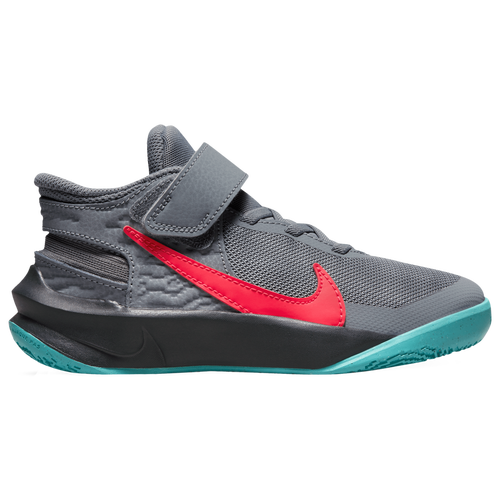 

Boys Preschool Nike Nike Hustle D 10 Flyease - Boys' Preschool Basketball Shoe Smoke Grey/Siren Red/Dark Smoke Grey Size 02.0
