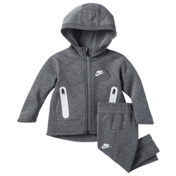 Boys' Infant - Nike NSW Tech Fleece Hoodie Set - Gray/Gray