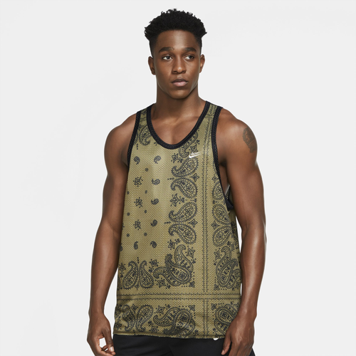 

Nike Mens Nike KD DF Top - Mens Olive/Black Size M