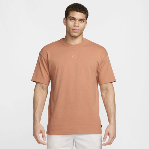 

Nike Mens Nike NSW Premium Essentials SUST T-Shirt - Mens Amber Brown Size S