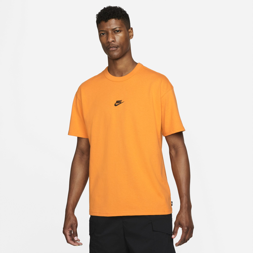 

Nike Mens Nike NSW Prem Essential T-Shirt - Mens Orange/Black Size L