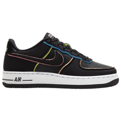 Girls' Grade School - Nike Air Force 1 LV8 - Black/Pink