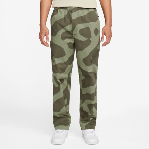 

Jordan Mens Jordan Chicago Printed Essential Statement Pants - Mens Sky J Light Olive/Medium Olive/Black Size XL