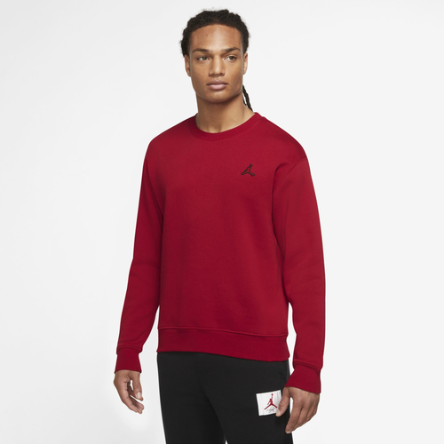 

Jordan Mens Jordan ESS Fleece Crew - Mens Red/Red Size M