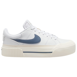 Women's - Nike Court Legacy Lift - White/Diffused Blue/Light Orewood