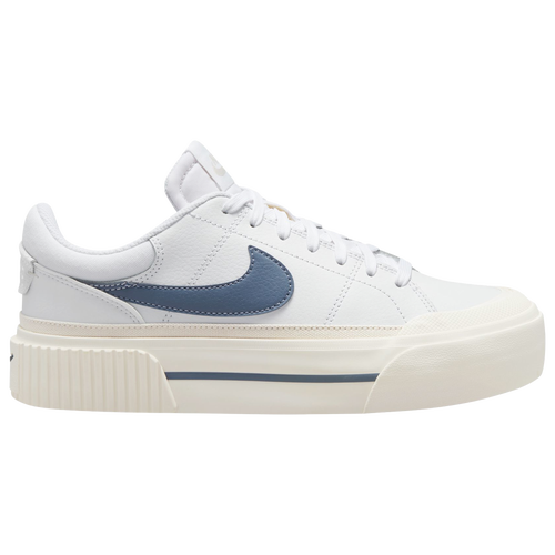 Shop Nike Womens  Court Legacy Lift In Diffused Blue/light Orewood/white