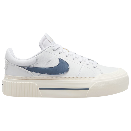 

Nike Womens Nike Court Legacy Lift - Womens Training Shoes Diffused Blue/White/Light Orewood Size 12.0