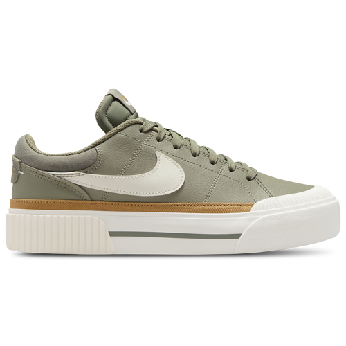 

Nike Womens Nike Court Legacy Lift - Womens Training Shoes Lt Army/Sail/Flax Size 10.0