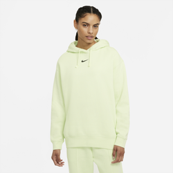 Women's - Nike NSW Plus Essential Fleece Hoodie - Limice/Black