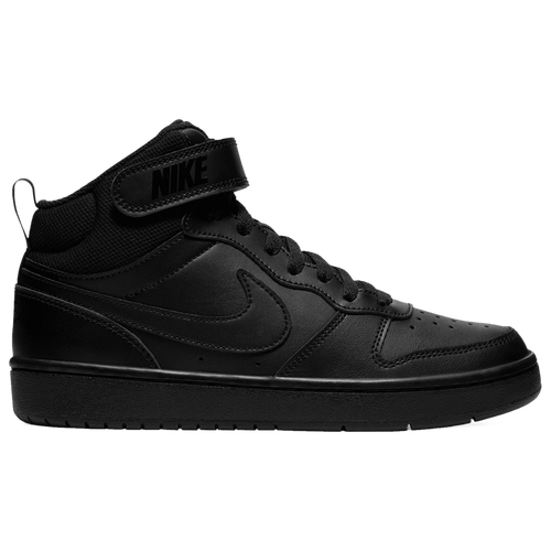 

Nike Boys Nike Court Borough Mid 2 - Boys' Grade School Basketball Shoes Black/Black Size 06.0