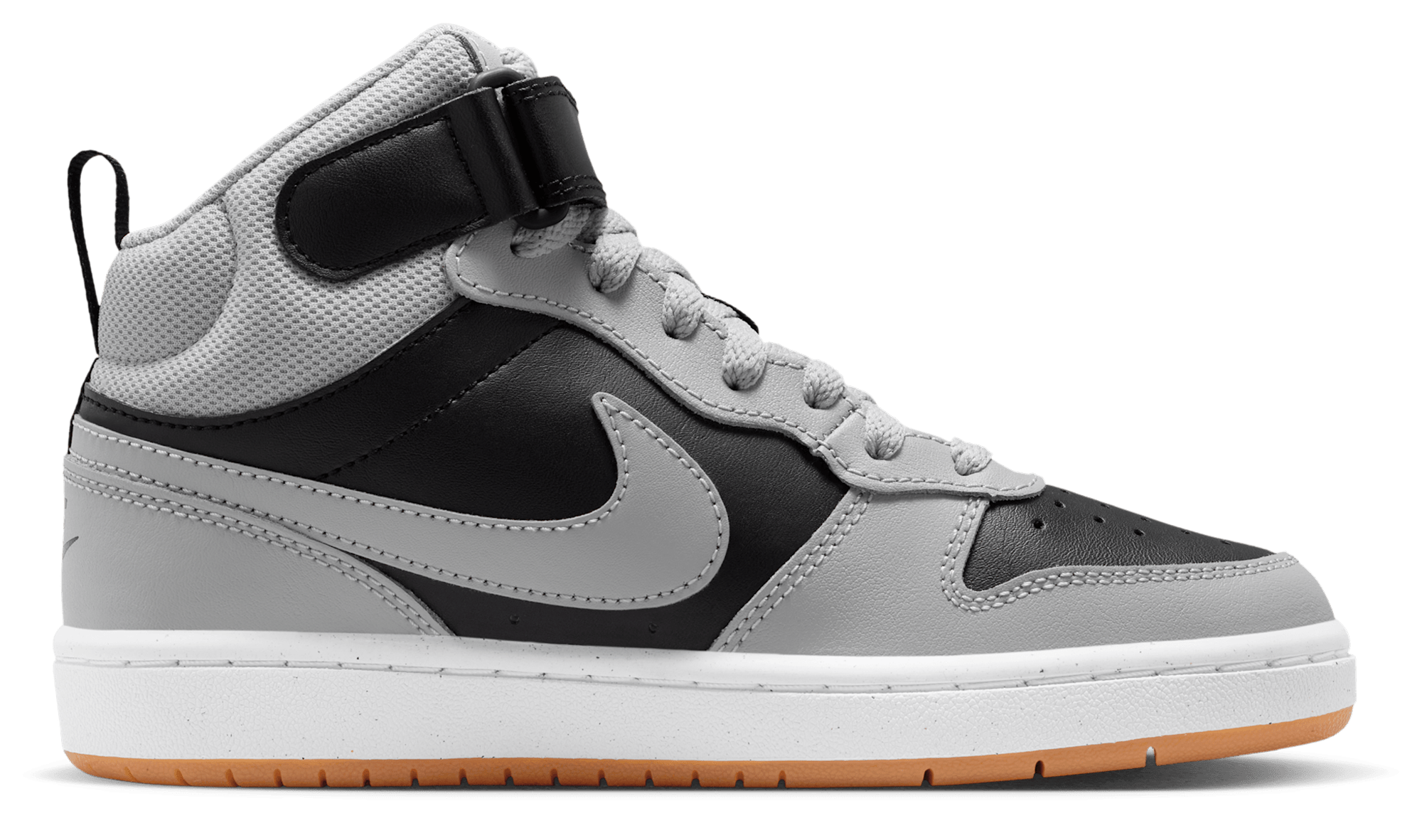 Size 13 - Nike Court Borough Mid - Winter Dark Grey Nike Court Borough Mid 2 Big Kids main image 4