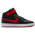 Nike Court Borough Mid 2 - Boys' Preschool Black/University Red/White