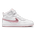 Nike Court Borough Mid 2 - Boys' Preschool White/Pink Glaze