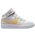 Nike Court Borough Mid 2 - Boys' Preschool Topaz Gold/Summit White/Coral Chalk
