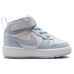 Boys' Toddler - Nike Court Borough Mid 2 - Platinum Tint/Ghost/White