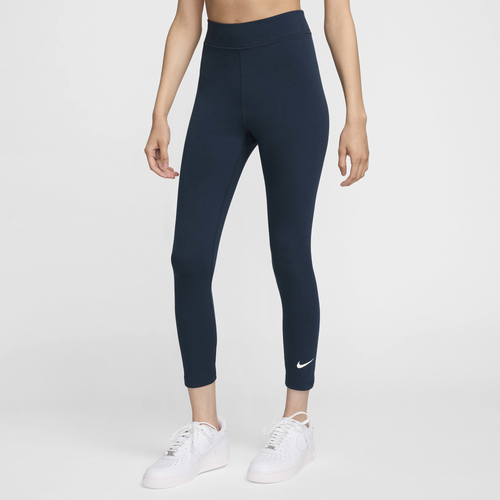 WOMENS - Nike Classic 7/8 Tights - Armory Navy/Sail