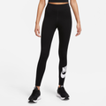 Nike NSW Classic Graphic HR Futura Tights - Nike Black/White
