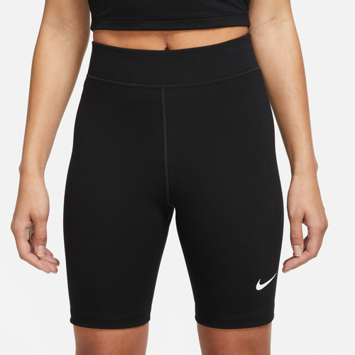 

Nike Womens Nike Classic HR 8" Shorts - Womens Black/Sail Size XS