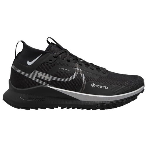 

Nike Womens Nike React Pegasus Trail 4 GTX - Womens Running Shoes Black/Wolf Grey/Reflective Silver Size 10.0