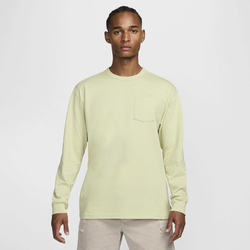 

Nike Mens Nike NSW Premium Essential L/S - Mens Olive Aura Size MT