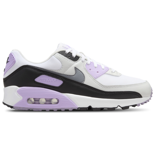 

Nike Air Max 90 - Womens Running Shoes White/Cool Grey/Lilac Size 11.0