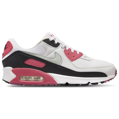 

Nike Air Max 90 - Womens Running Shoes White/Lt Silver/Aster Pink Size 8.5