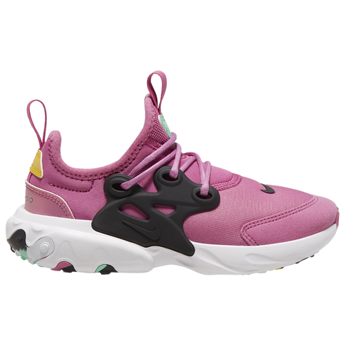 Nike RT Presto - Girls' Preschool Running Shoes - Cosmic Fuchsia / Black / Emerald Ride - CD8140-600