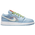 Jordan AJ 1 Low SE - Boys' Grade School Vivid Green/Sail/Psychic Blue